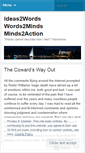 Mobile Screenshot of ideas2words.wordpress.com