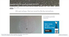 Desktop Screenshot of dichtenunddenken.wordpress.com