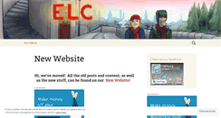 Desktop Screenshot of edinburghleagueofcomics.wordpress.com