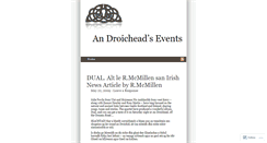 Desktop Screenshot of androichead.wordpress.com