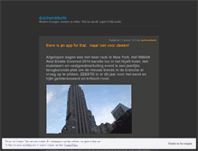 Tablet Screenshot of dutchanddonts.wordpress.com