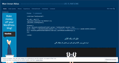 Desktop Screenshot of muhammadusmanabbas.wordpress.com
