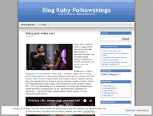 Tablet Screenshot of kubapolkowski.wordpress.com