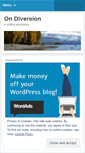 Mobile Screenshot of nowondiversion.wordpress.com