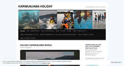 Desktop Screenshot of karimunjawaholiday.wordpress.com