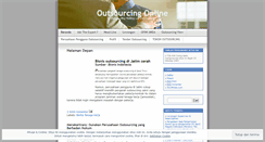 Desktop Screenshot of outsourcingonline.wordpress.com