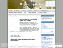 Tablet Screenshot of outsourcingonline.wordpress.com