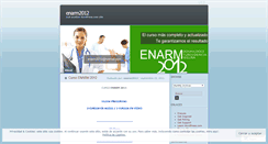 Desktop Screenshot of enarm2012.wordpress.com