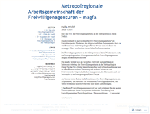 Tablet Screenshot of magfa.wordpress.com
