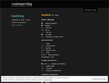 Tablet Screenshot of livetorque.wordpress.com