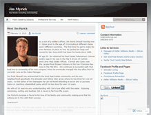 Tablet Screenshot of jimmyrick.wordpress.com