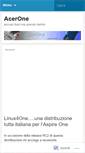 Mobile Screenshot of acerone.wordpress.com
