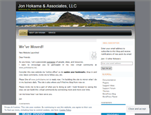 Tablet Screenshot of jonhokama.wordpress.com