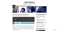 Desktop Screenshot of apexexpress.wordpress.com