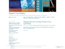 Tablet Screenshot of islamicunitstudies.wordpress.com