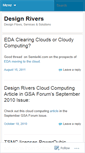 Mobile Screenshot of designrivers.wordpress.com