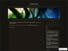 Tablet Screenshot of designrivers.wordpress.com