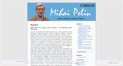 Desktop Screenshot of mihaipelin.wordpress.com