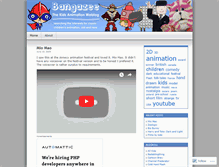 Tablet Screenshot of bangazee.wordpress.com