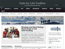 Tablet Screenshot of dadsforlifesg.wordpress.com