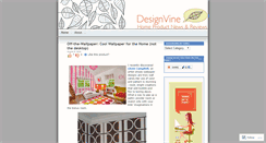 Desktop Screenshot of designvine.wordpress.com