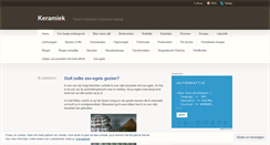 Desktop Screenshot of keramiek.wordpress.com