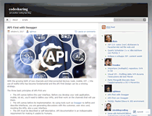 Tablet Screenshot of codesharing.wordpress.com