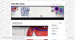 Desktop Screenshot of littlemissceliac.wordpress.com