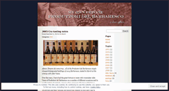 Desktop Screenshot of produttoridelbarbaresco.wordpress.com