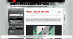 Desktop Screenshot of kingydesignhistory2012.wordpress.com