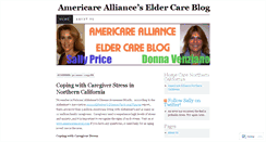 Desktop Screenshot of americarealliancehomecareca.wordpress.com