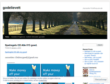 Tablet Screenshot of godelievett.wordpress.com