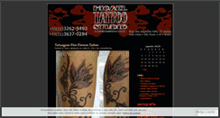 Desktop Screenshot of micaeltattoo.wordpress.com