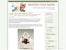 Tablet Screenshot of aneetaazad.wordpress.com