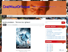 Tablet Screenshot of cinewalkofshame.wordpress.com