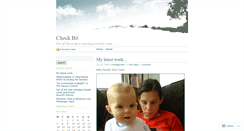Desktop Screenshot of checkbit.wordpress.com