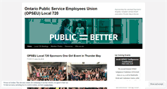 Desktop Screenshot of local720.wordpress.com