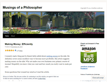 Tablet Screenshot of musingsofaphilosopher.wordpress.com