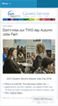 Mobile Screenshot of gcucareers.wordpress.com
