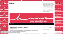 Desktop Screenshot of lamimabcn.wordpress.com