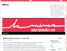 Tablet Screenshot of lamimabcn.wordpress.com