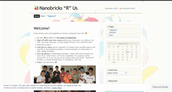 Desktop Screenshot of nanobricks.wordpress.com