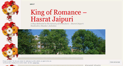 Desktop Screenshot of hasratjaipuri.wordpress.com