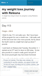 Mobile Screenshot of losingitwithhcg.wordpress.com