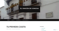 Desktop Screenshot of conchabarrilero.wordpress.com