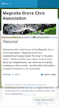 Mobile Screenshot of magnoliagrove.wordpress.com