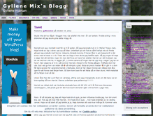 Tablet Screenshot of gyllenemix.wordpress.com