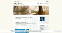 Desktop Screenshot of hervedelion.wordpress.com