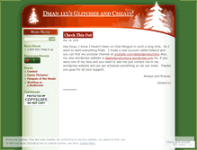 Tablet Screenshot of dman115.wordpress.com
