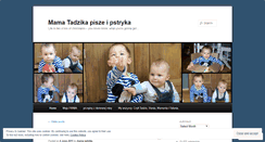 Desktop Screenshot of mamatadzika.wordpress.com